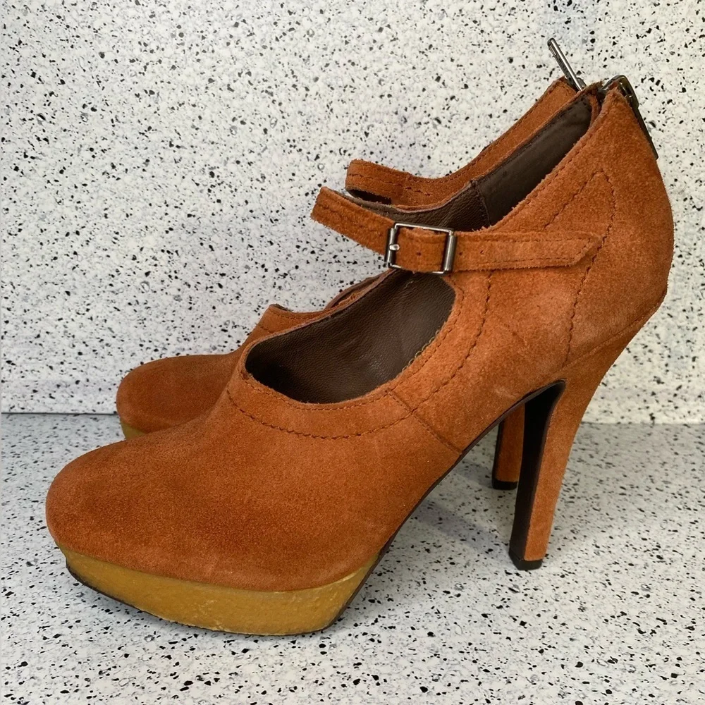 Bacio 61 violino Mary Jane pumps leather German sole 7.5